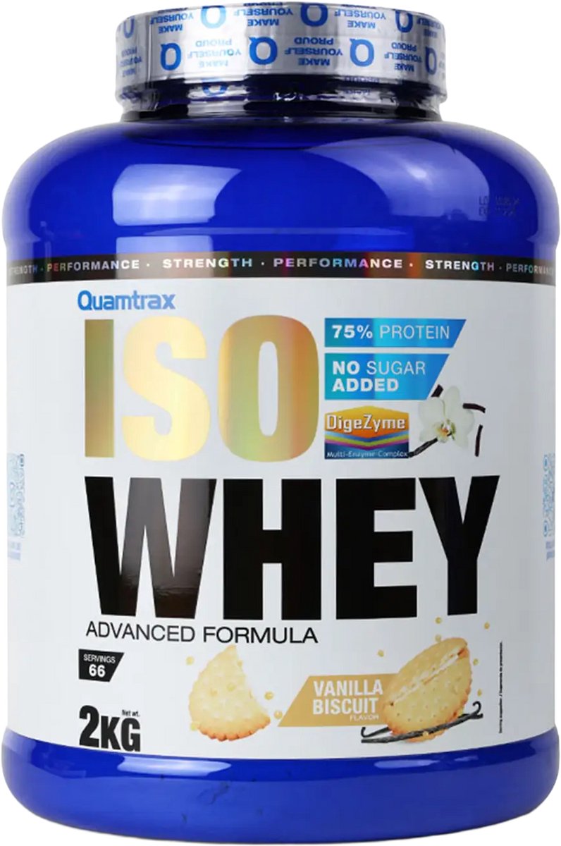 Iso Whey - 2000 g - Vanilla Biscuit