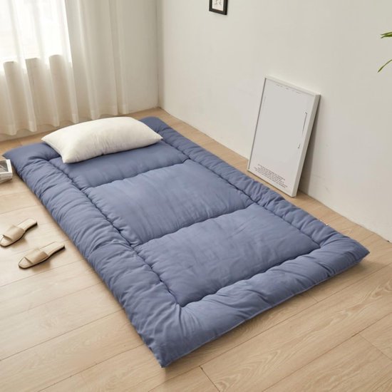 Vloermatras - Opvouwbaar Matras - Comfortabel Slapen - Hoge Dichtheid Schuim - 120x200cm - Roze — afbeelding 5