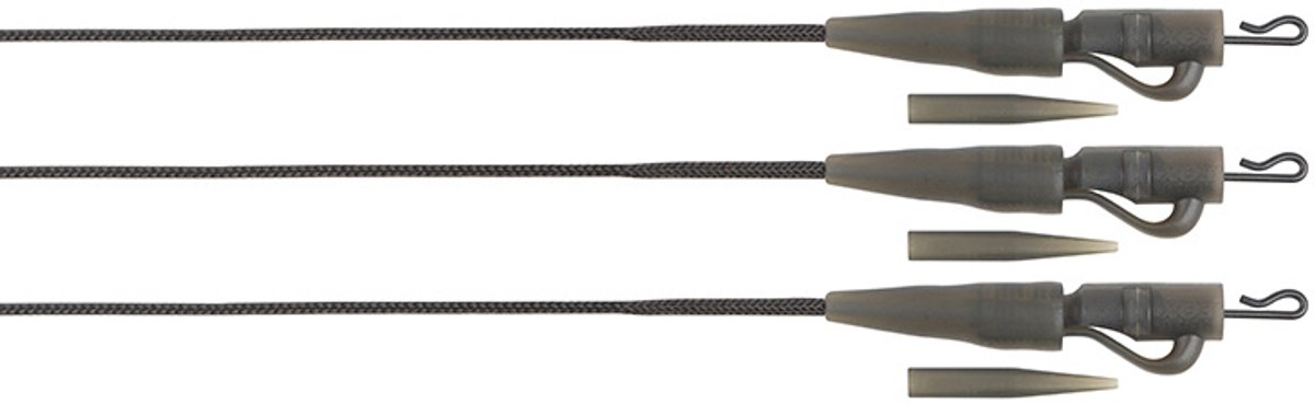 Fox Carp Edges Naturals 50lb Leadcore Lead Clip Leaders