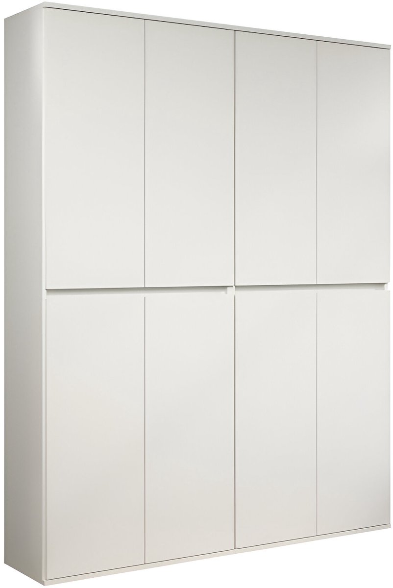 trendteam multifunctionele kast Nevada wit melamine 148x191x34 cm
