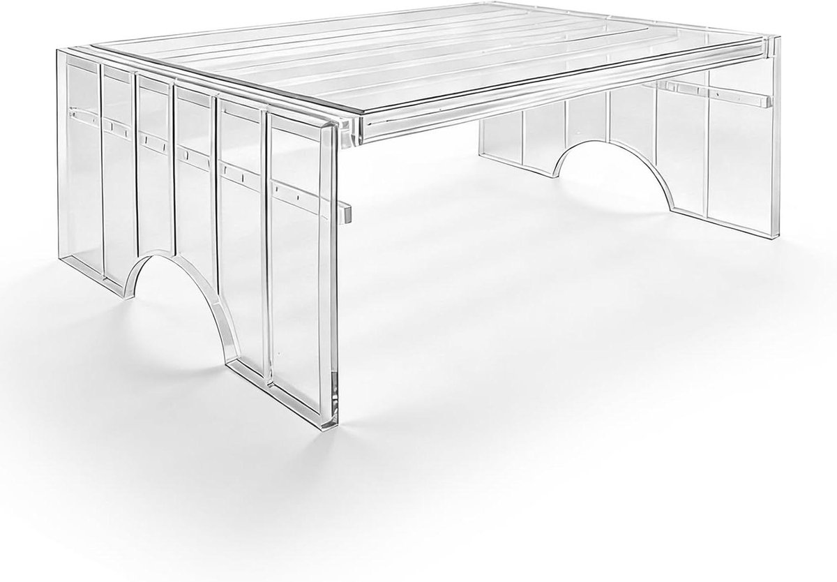 Vriesplank Koelkast - Keuken Organizer - Ruimte Besparen - Uitbreidbaar Ontwerp - 30-40 cm - Transparant