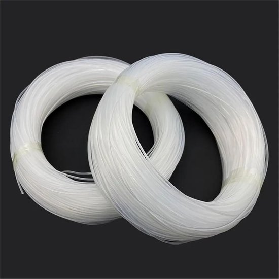 Vislijn Nylon - Visdraad Transparant - Karpervisserij Zee - Extra Dik - 40-60 meter - Transparant — afbeelding 4