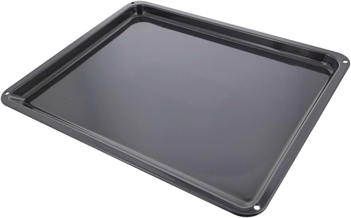 Oven Bakplaat - Bakplaat voor fornuis - Bakken en braden - Ruim formaat - 46 x 38 cm - Zilverkleurig