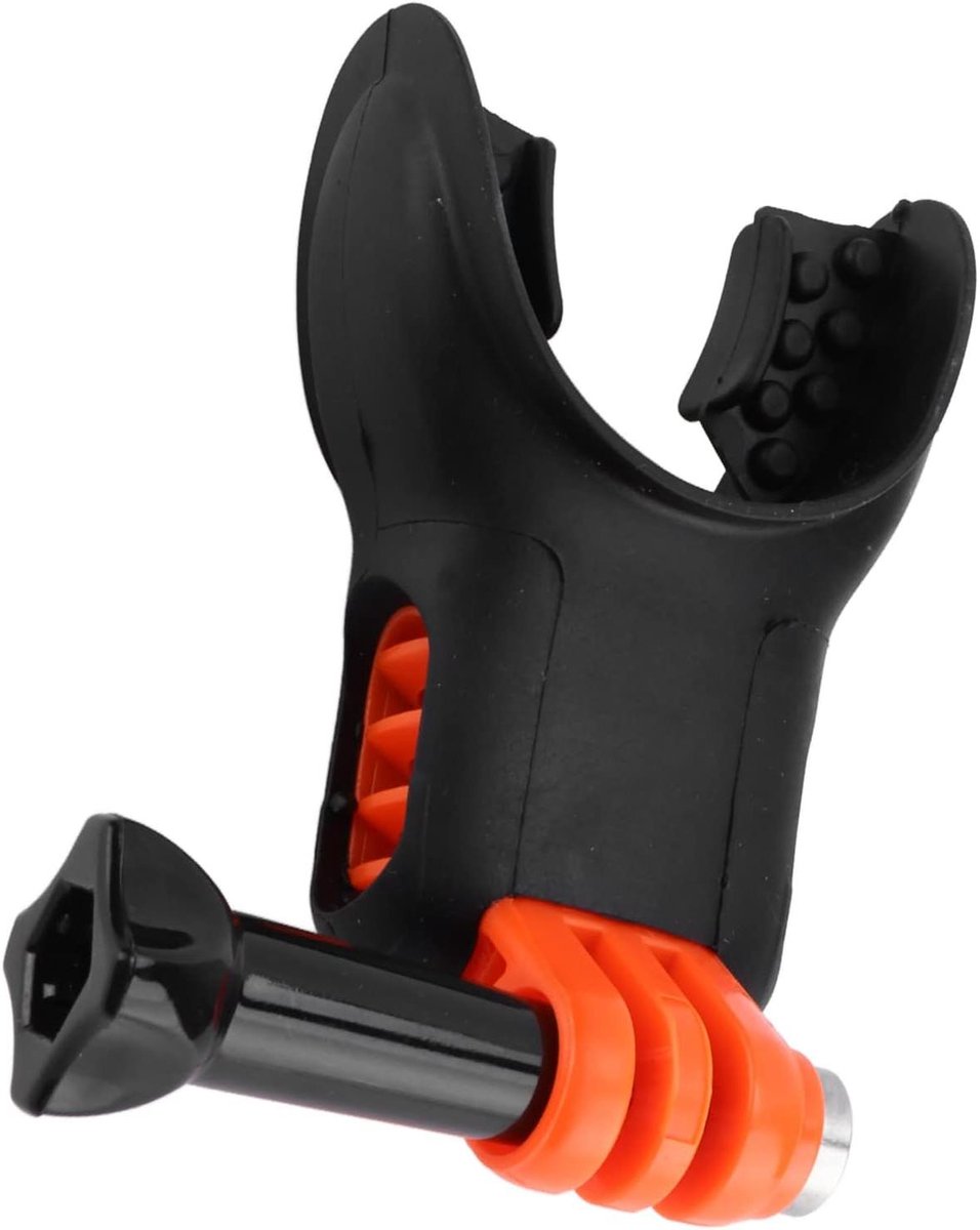 Mondhouder Camera - Surf Adapter - Actie Video - Ergonomisch Ontwerp - Universeel - Grijs