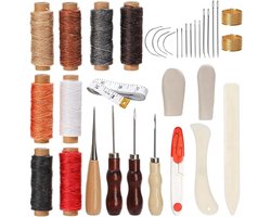 Boekbind Gereedschap - Bindset Hobby - Boeken Maken - Uitgebreide Set - 34 Delig - Multi