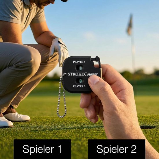 Praktische Slagteller voor 2 Spelers, Mini Golfscore-indicator, Ideaal voor Golftoernooien en Training van Merkloos — afbeelding 4