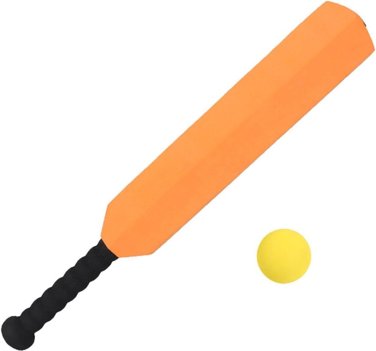 Kinder Bat Bal Set - Sport Trainingsset - Buiten Spelen - Waterdicht Slijtvast - 60 cm - Oranje