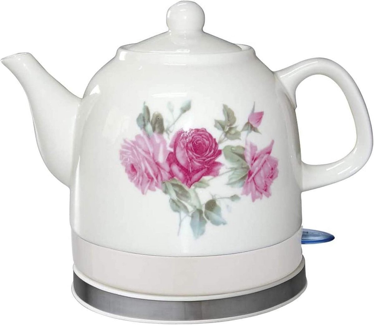 Elektrische Waterkoker - Theepot Kruik - Snel Water Koken - Temperatuurregeling - 1.2 Liter - Wit