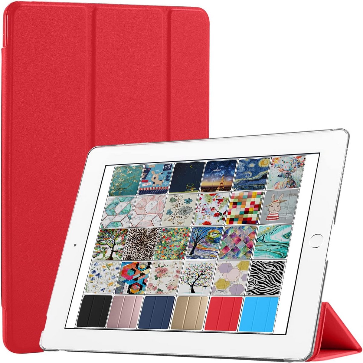 Hoesje voor iPad Pro 12.9 Inch (1e Generatie 2015) - Transparant met Slaap/Wek Functie