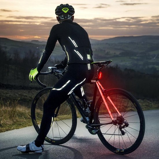 Fietswiel Verlichting - Spaakverlichting LED - Zichtbaarheid Verhogen - Waterdicht Stofdicht - 35 LEDs per strip - Multicolor — afbeelding 3