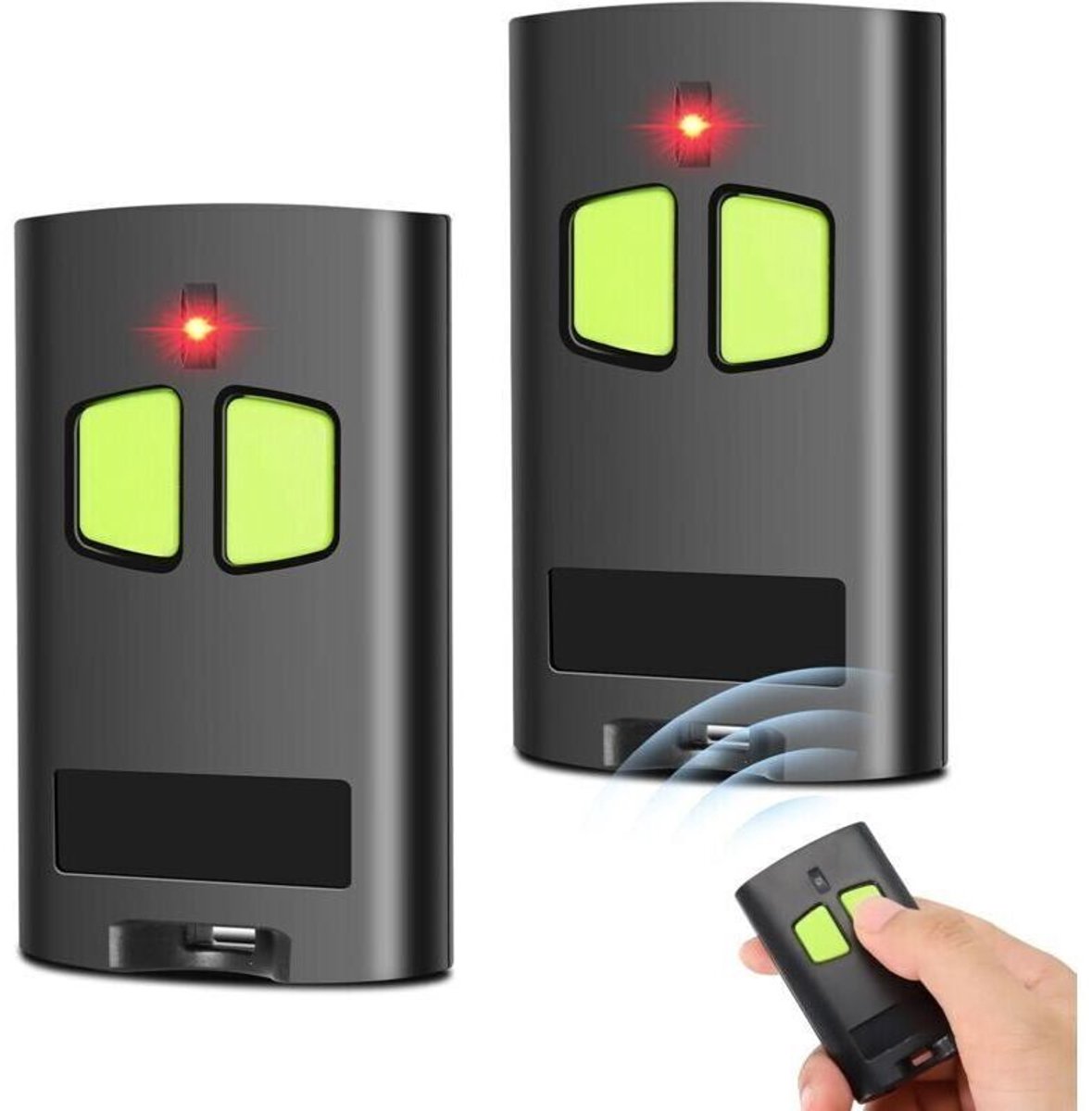 Compatibel met de to.GO 2VA garagedeurafstandsbediening.