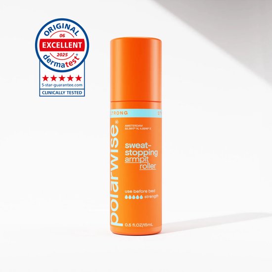 Polarwise Armpit Roller Strong – Krachtige anti-transpirant roller | Langdurige zweetbescherming