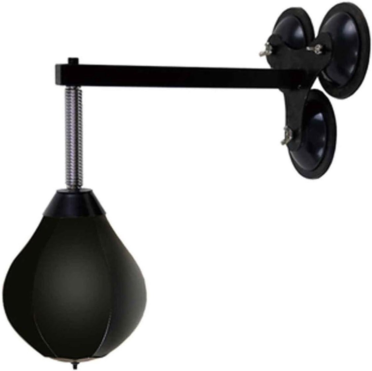 Boksbal - Trainingsbal - Professionele Reflex Training - Drie Zuignappen - 3000 Gram - Geel en Zwart