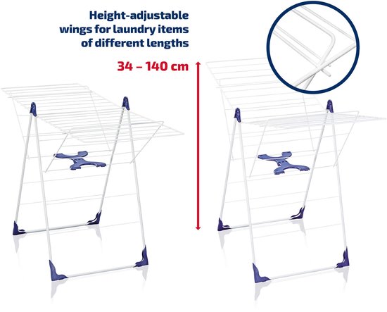 Leifheit droogrek Classic 200 Flex - 20 m drooglengte