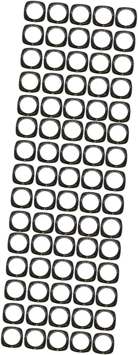 Wax Heater Mat - Wax Warmer Ring - Haarverwijdering Schoonmaken - Vlekbestendig Effect - 14.4 x 14.4 cm - Zwart
