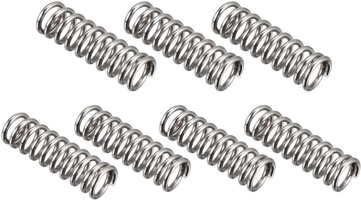 Trekveren Set - Drukveren Metaal - Reparaties Uitvoeren - Niet-corrosief Staal - 8 mm x 25 mm - Zilver
