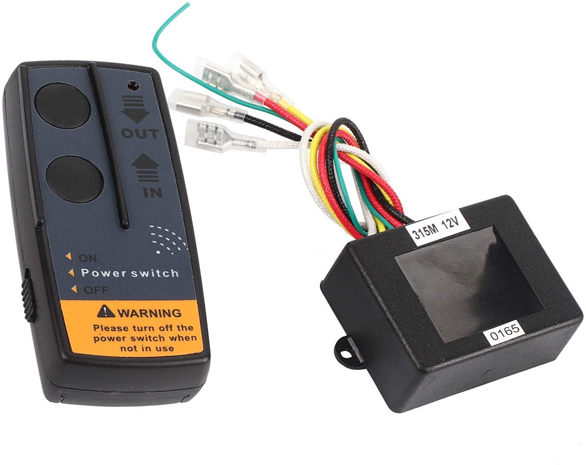 aladdien - Anker Afstandsbediening - Waterdichte Switch - Voor 12V Ankerlieren - Betrouwbare bediening - Gebruiksvriendelijk - Ideaal voor boot - Co...