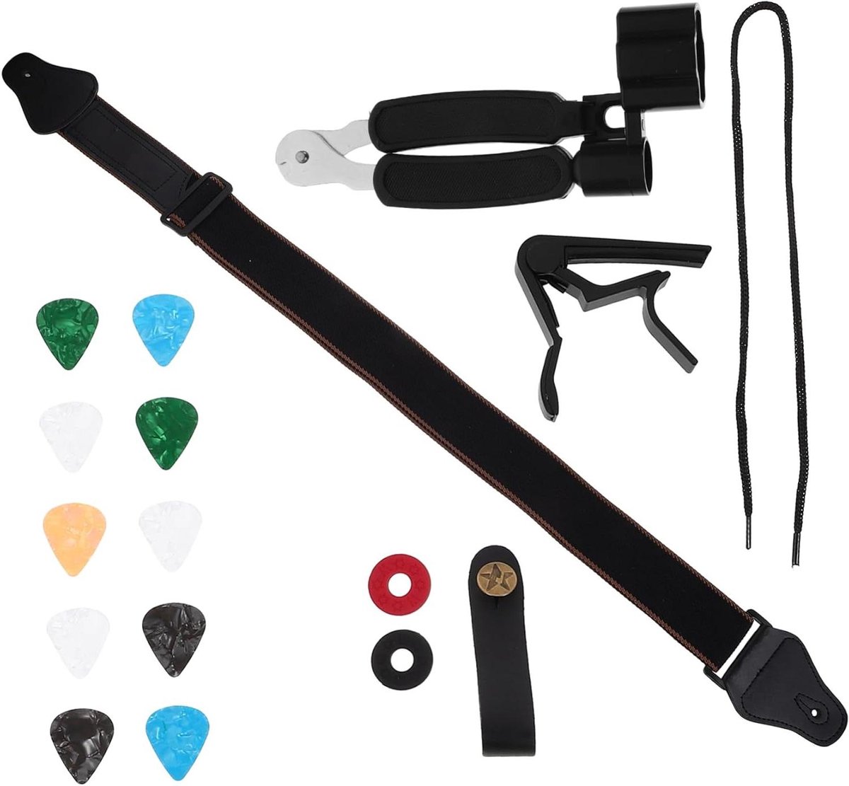 Gitaaraccessoireset - Gitaar Set - Muziek Maken - Complete Set - 85.5 cm - As Shown