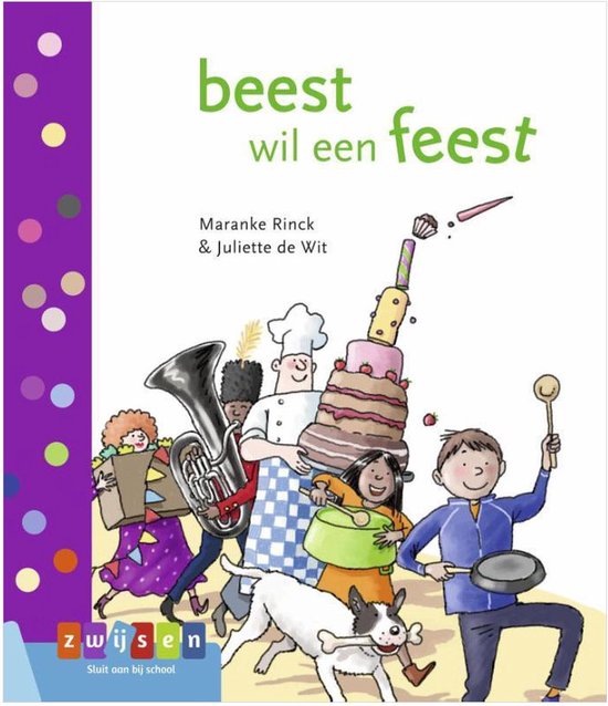Leren lezen AVI M3 - beest wil een feest