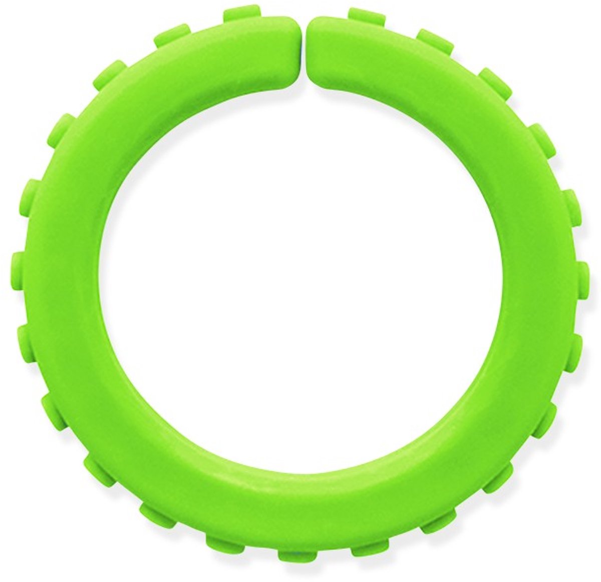 ARK Therapeutic kauw armband sensorisch speelgoed lime groen medium.