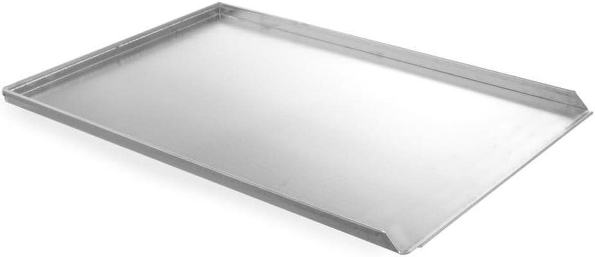 Bakplaat met randen - Ovenplaat - Oven gebruik - Voorkomt vallen - 60x40x2cm - Aluminium