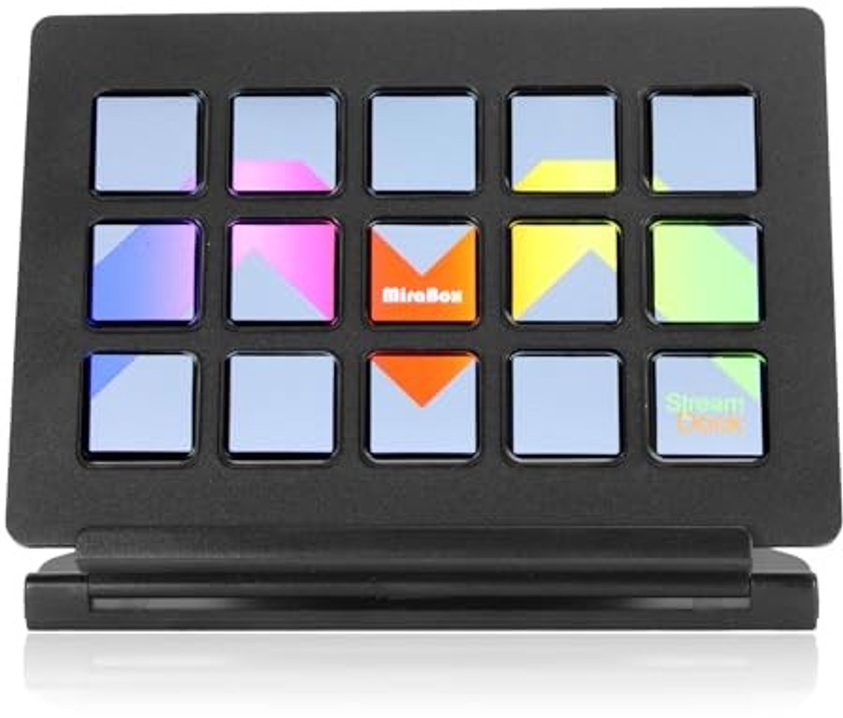 aladdien - Controller - LCD-toetsenbord - Perfect voor streaming - Compact formaat - Aangepaste toetsen - Geschikt voor Twitch - Dpofirs model