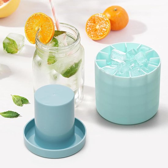 Ijs Cups IJs Maker Cup - Ijsemmer Cilinder - Drankjes Koelen - Innovatief Rond ...