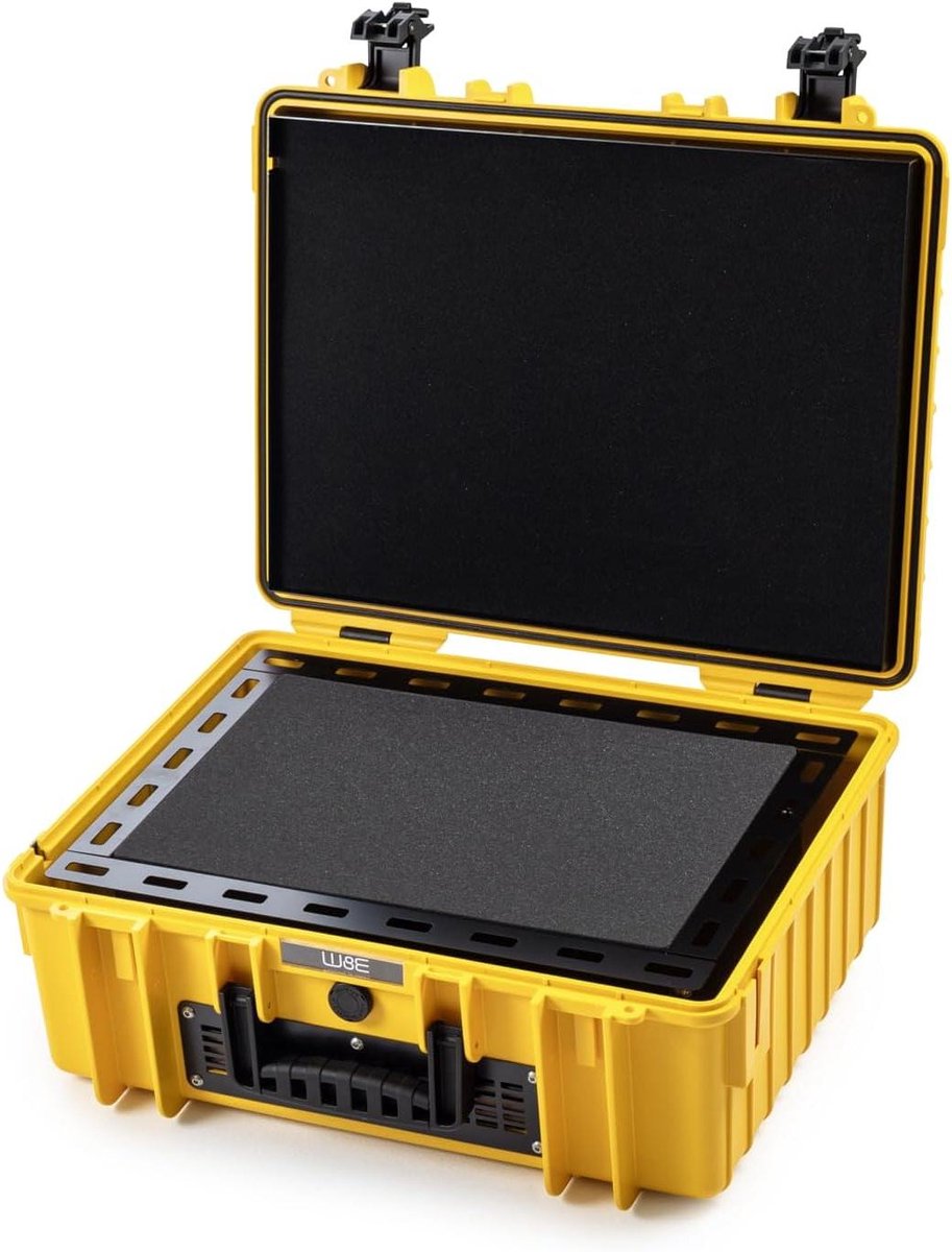 Batterij Koffer - Accu Opslag - Veilig Transport - Lithium Batterij Goedgekeurd - 51 x 42 x 22 cm - Zwart
