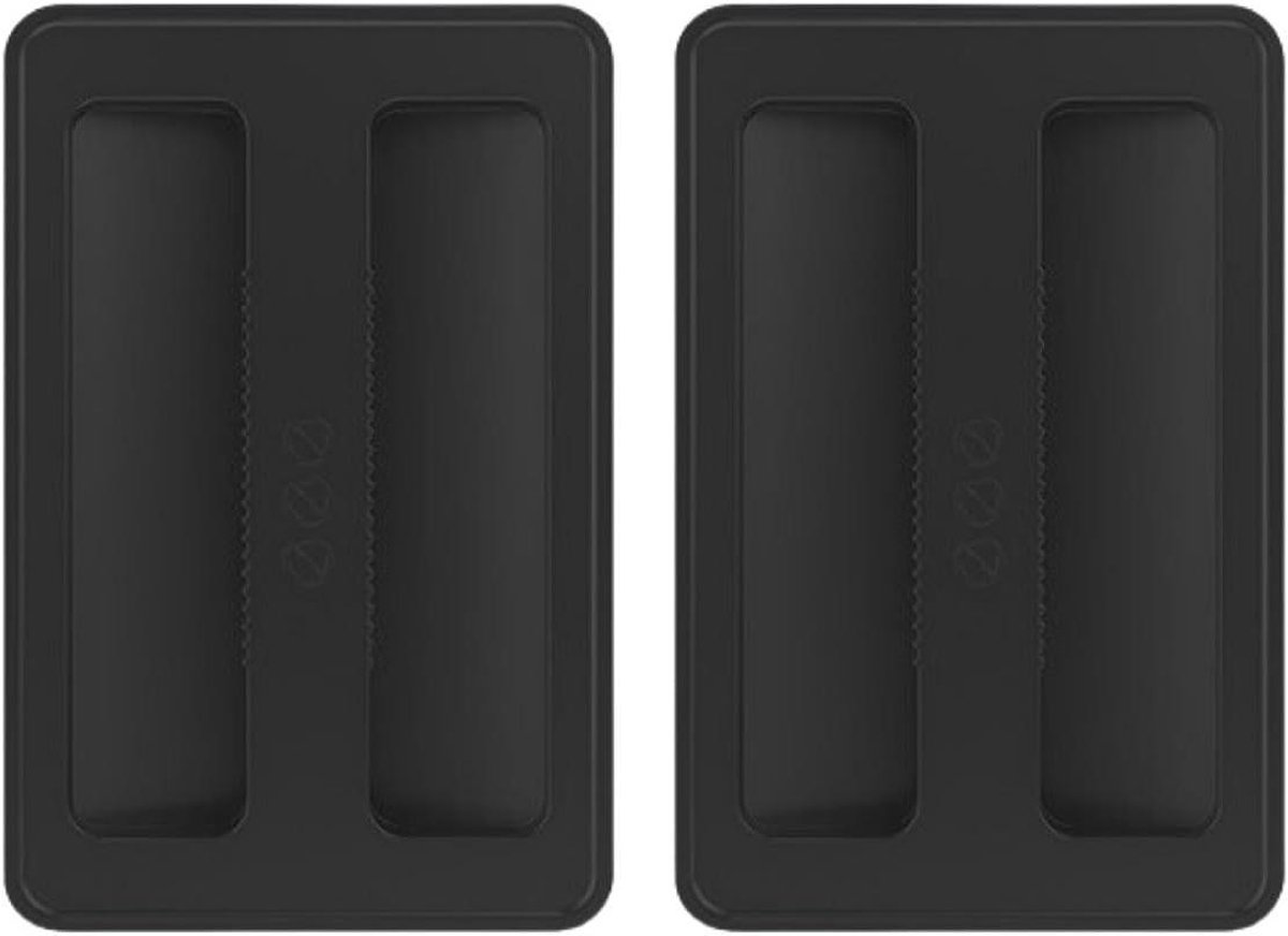 Broodrooster Hoezen - Stofhoezen Keuken - Keuken Apparatuur Beschermen - Hittebestendig Siliconen - 62 x 41 inch - Zwart
