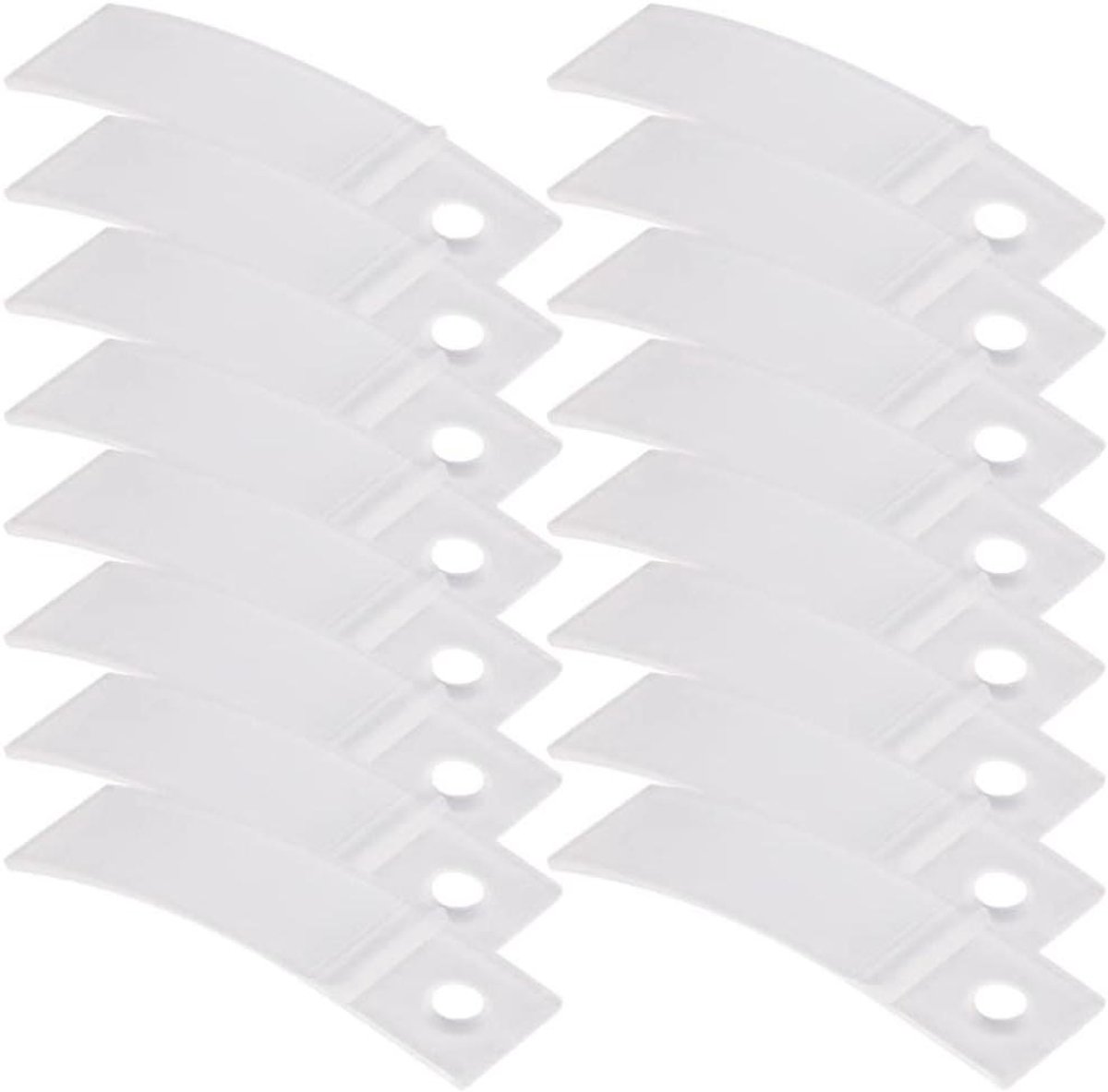 Antislip Ladestoppers - Meubelversterking - Laden Stabiliseren - Duurzaam PVC Materiaal - 200 stuks - Transparant