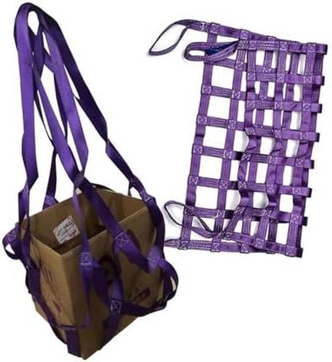 Hangend Hefnet - Hijsen Net Banden - Goederen Transport - Sterk Polyester Materiaal - 15 x 15 m - Niet gespecificeerd