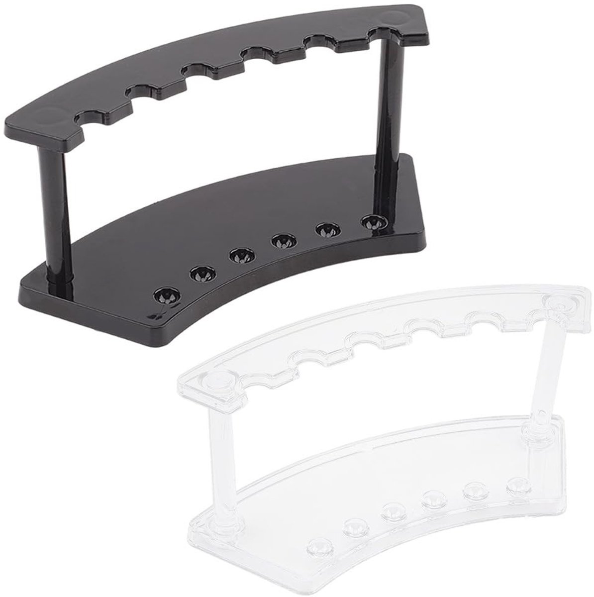 aladdien - 6-Slot Penhouder - Acryl Organisator - Perfect voor pennen - Make-up Borstels - Stijlvol en functioneel - Opgeruimd bureau - Geschikt voo...
