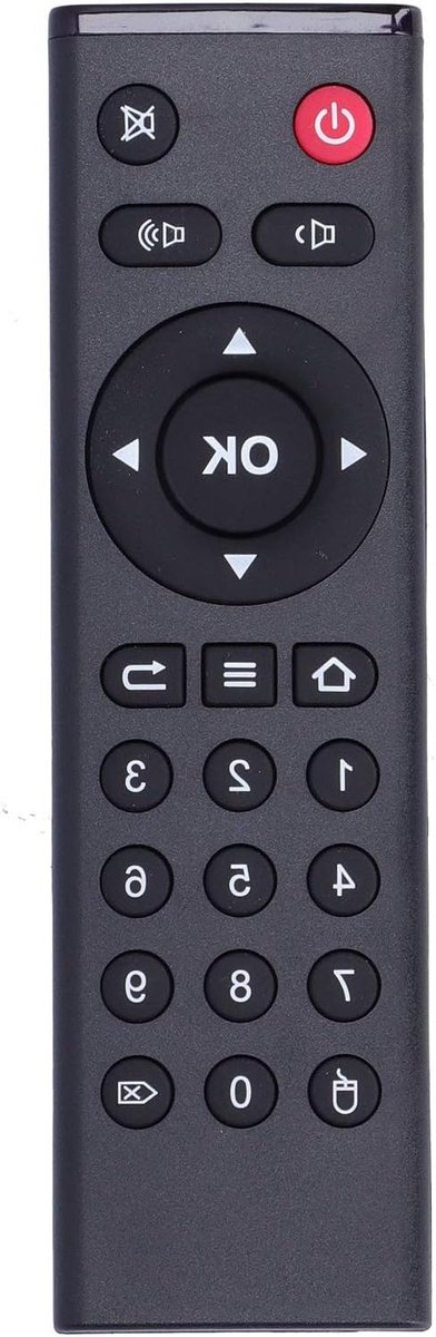 Android TV Box Afstandsbediening Vervangende Remote voor A95X, Tanix, Tx6 en X6 Pro - Compatibel en Gebruiksvriendelijk