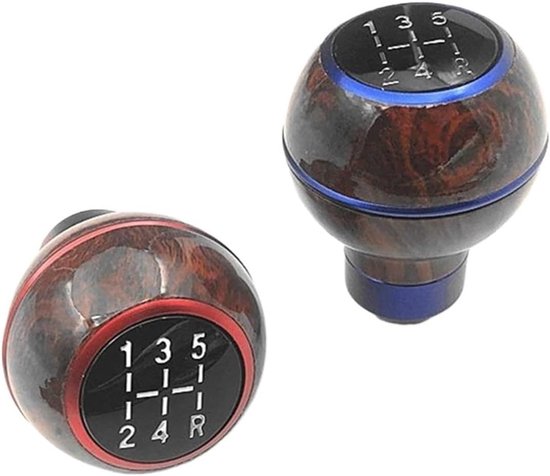 Versnellingshendelknop Auto - Pookknop Transmissie - Soepel Schakelen - Comfortabele Grip - Universele Pasvorm - Blauw — afbeelding 2