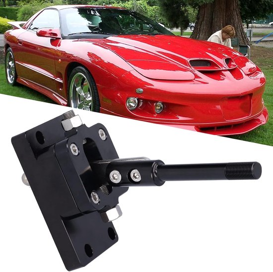 Dioche Gooi Shifter Billet Auto Modificatie Geschikt voor/LS Motor 93-02 (BLACK) — afbeelding 2