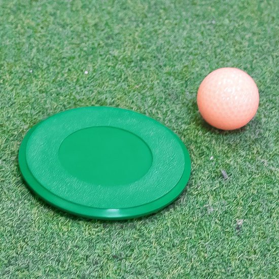 4 Stuks Golf Cup Covers, Groene Hole Covers voor Golftraining, Plastic Accessoires voor Tuin en Buitenactiviteiten — afbeelding 2