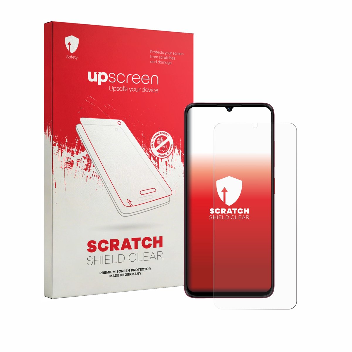 upscreen - Screenprotector voor AI+ Nova 2 - Folie Beschermfolie transparant