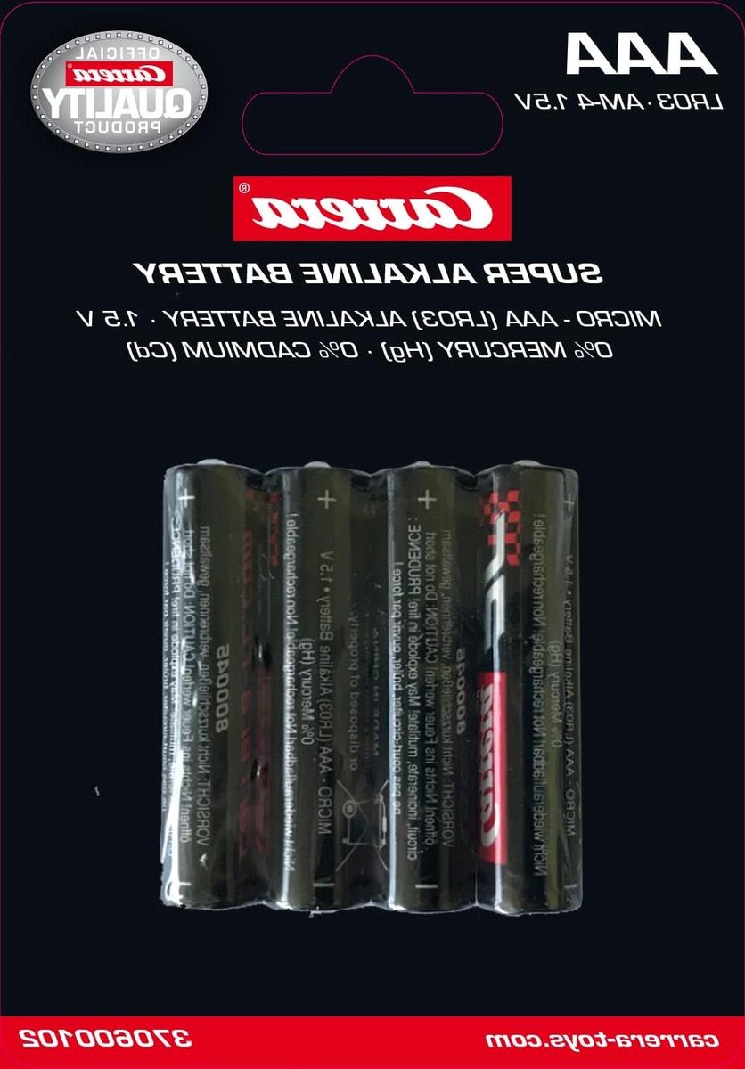 AAA Batterijen - Alkaline Energie - Apparaten Voeden - High Power Prestaties - 8 Stuks - Zwart