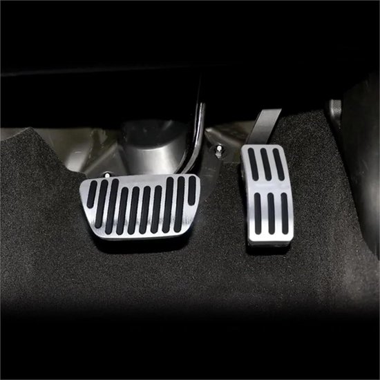 Pedaalhoezen Set - Auto Voetpedaal - Verbeterde Grip - Antislip Ontwerp - Voor H3 2024 - Zwart — afbeelding 2