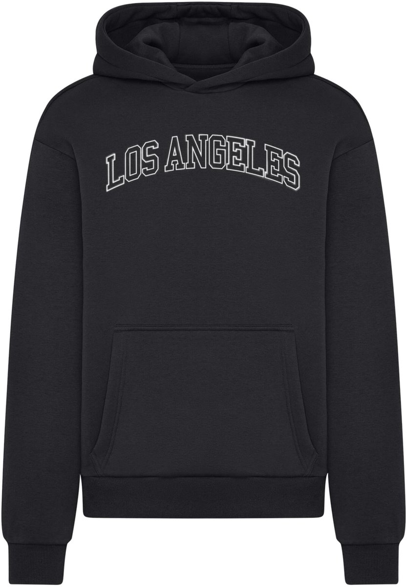 Mister Tee Los Angeles Fluffy Hoody Zwart