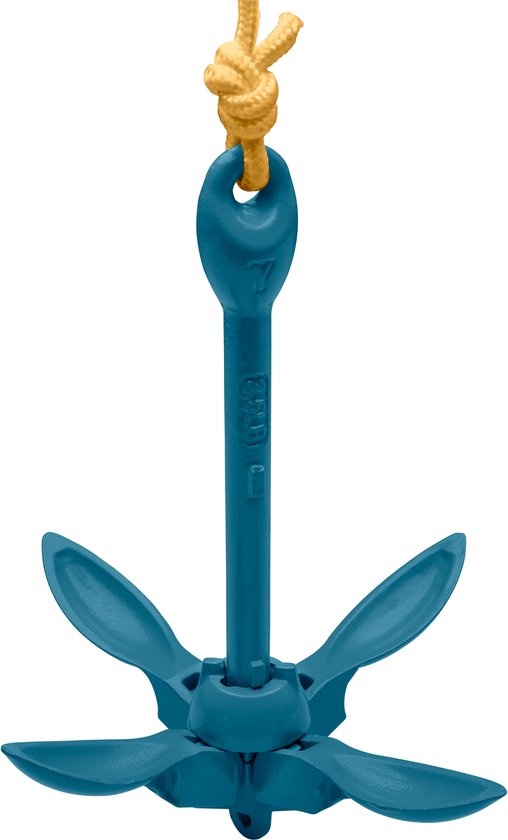 Retrospec Anker - Voor Supboards, Kayaks & Docks - Inclusief Touw, Boei en Waterdichte Tas - SUP - Blauw — afbeelding 2