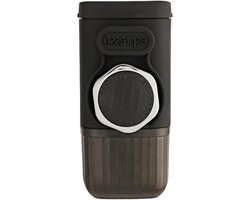 Draagbare Koffiemaker - Reiskoffiezetter - Koffie Bereiden - Handmatig Bedienbaar - 100 ml - Zwart