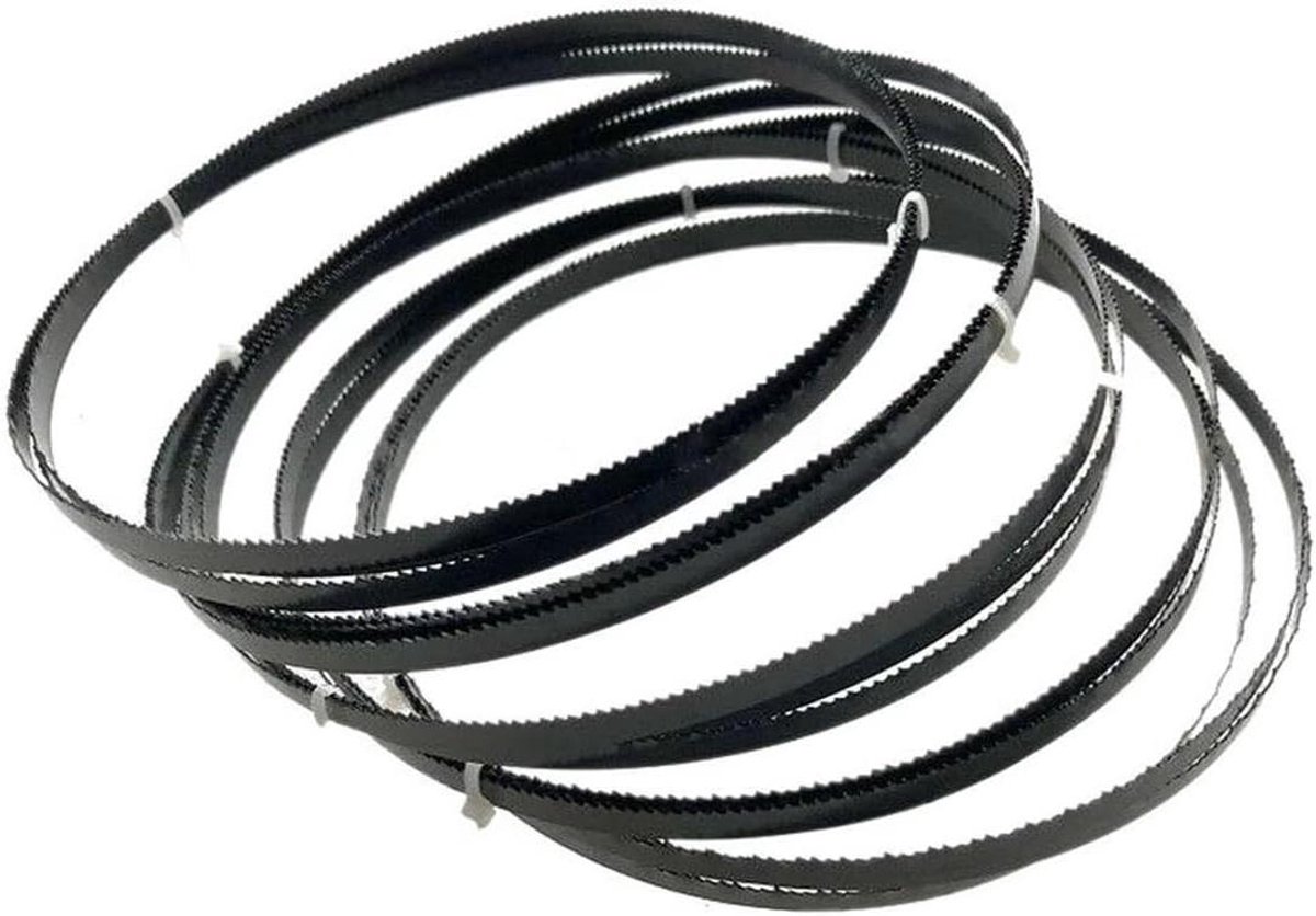 Lintzaagbladen Set - Bandzaagbladen - Metaal Bewerken - Koolstofstaal - 3 Stuks - Zwart