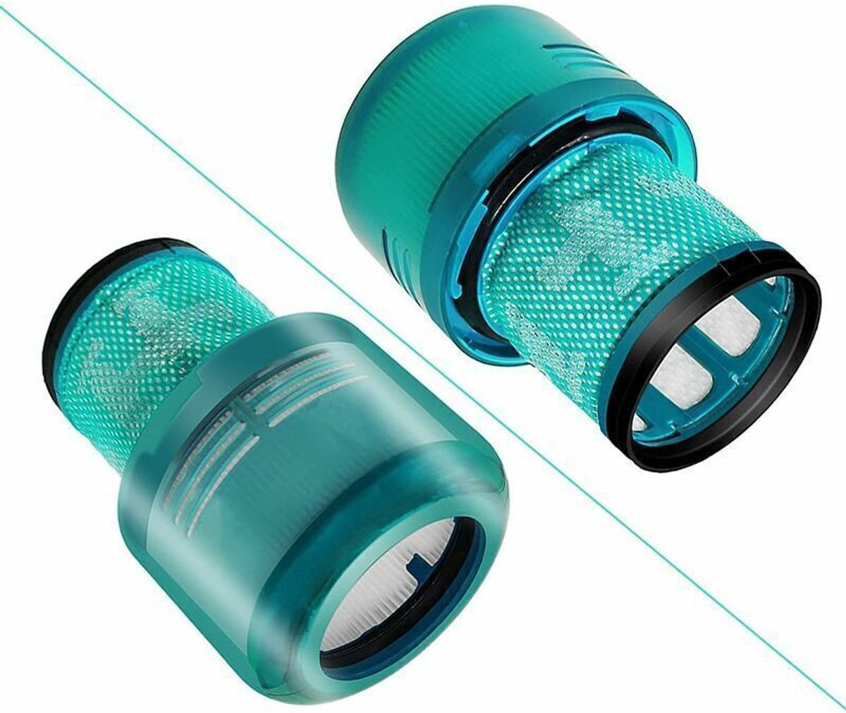 Vervangingsfilters voor Dyson V15, V11 en SV14 Torque Drive Absolute Animal stofzuigers.