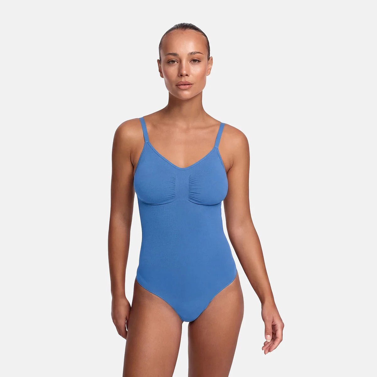 cfab by creamy fabrics Creamy Fabrics - Bodysuit Sculpting Shapewear Met String - Ademend - Anti-Zweet - Ultra Zacht - Maximaal Comfort - Sculptend - Verfijnde Pasvorm -