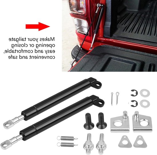 Gasveren voor achterklep en motorkap, liftveren en ondersteuning voor BT-50 en Ford Ranger Pick-up Trucks — afbeelding 3
