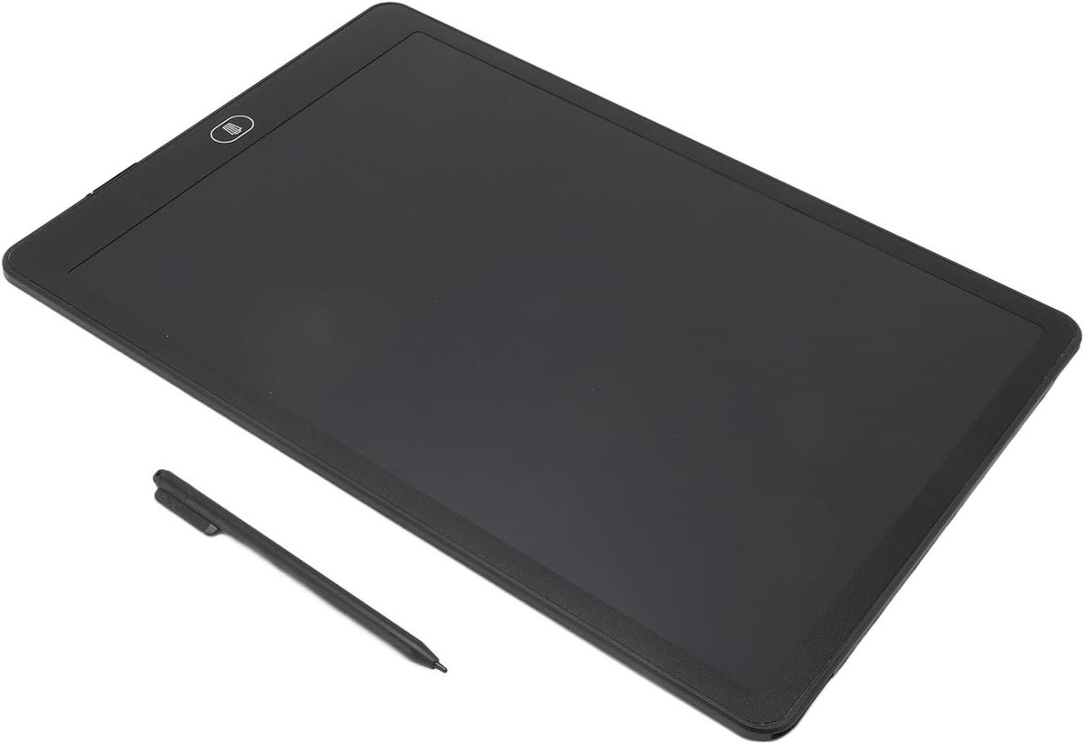 Schrijftablet Kinderen - Tekentablet Educatief - Creatief Uiten - Oogvriendelijk LCD - 16 Inch - Zwart