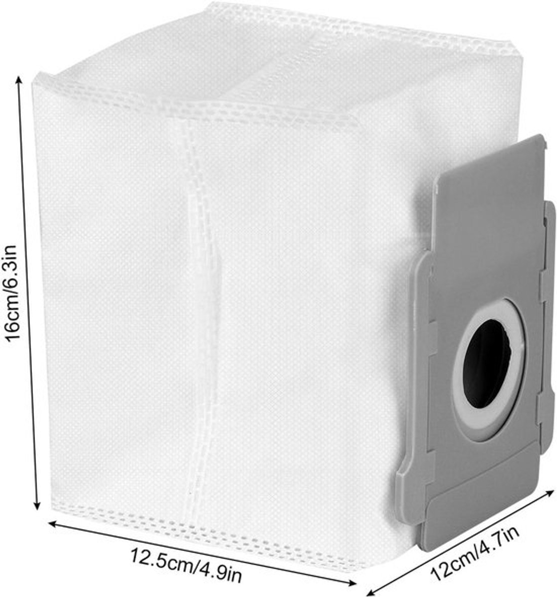 Stofzuiger zakken - geschikt voor iRobot Roomba i3 / i4 / i6 / i7 / i8 / E5 / E6 / S9+ / J7+ - Robotstofzuiger - Perfecte Pasvorm en Hoge Kwaliteit - 6 stuks