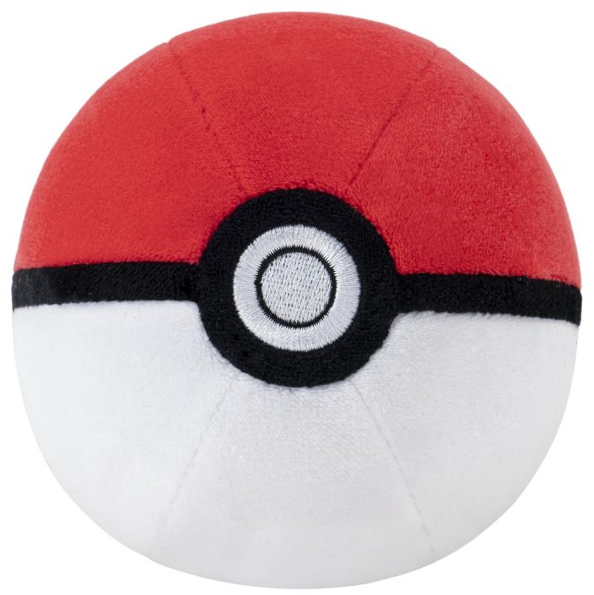 Jazwares Pokémon Knuffel Figure Poké Ball 13 cm Knuffeles
