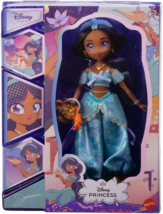 Disney Collector Prinses Jasmine - Mangapop en accessoires - Beweegbaar en verzamelobject van Disney — afbeelding 2